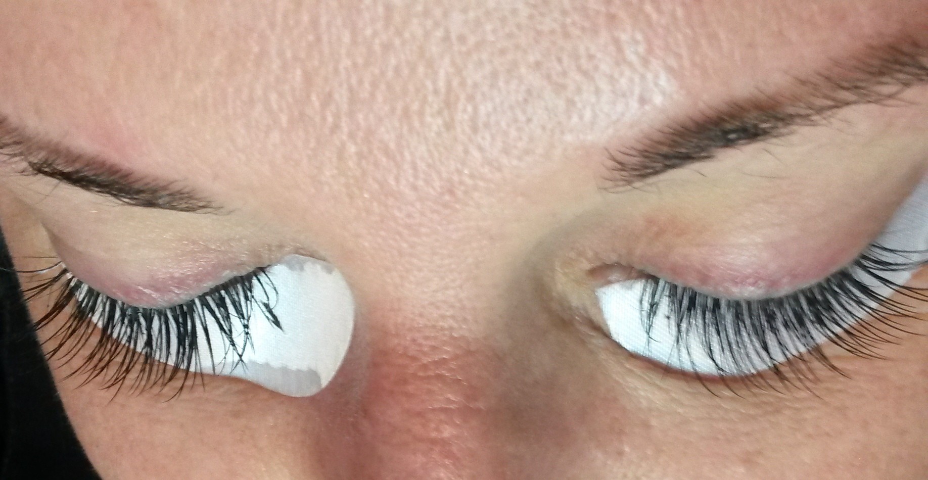 Before and After Eyelash Extensions Lavender Falls Face & Body Spa